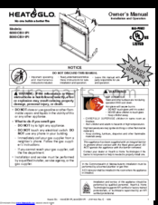 Heat & Glo 6000CBV-IPI Owner's Manual