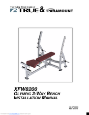 Paramount Fitness XFW8200 Installation Manual