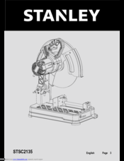 Stanley STSC2135 Original Instructions Manual