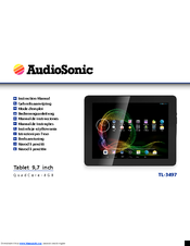 AudioSonic TL-3497 Instruction Manual