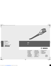 Bosch ALB 36 LI Original Instructions Manual