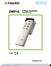 fakro ZWP10 User Manual