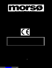 Morsø 551 Installation Instructions Manual