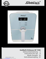 Steba HF 1100 Instructions For Use Manual