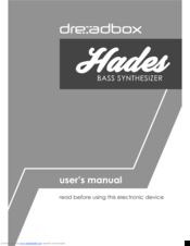 Dreadbox HADES User Manual