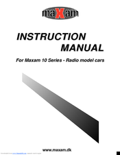 Maxam 10 series Instruction Manual