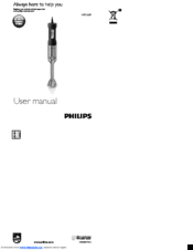 Philips HR1689 User Manual