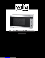 Wilfa EDG-25S Instruction Manual