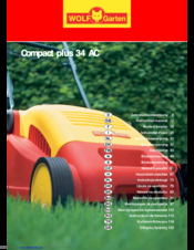 Wolf Garten Compact plus 34 AC Instruction Manual