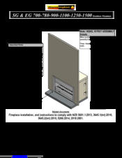WARMINGTON SG 1500 Installation Insrtuctions