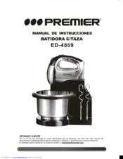 Premier ED-4869 Instruction Manual