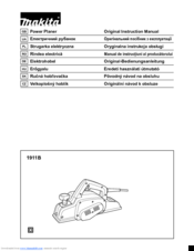 Makita 1911B Original Instruction Manual