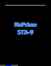 NuPrime STA-9 User Manual