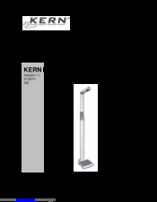 KERN MPU 250K100 Operating Instructions Manual