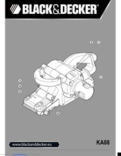 Black & Decker KA88 Original Instructions Manual