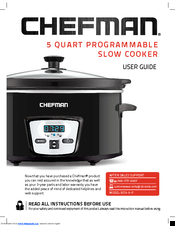 Chefman RJ15-5-P User Manual