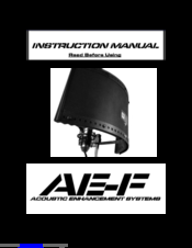 Soundkitz AE-F Instruction Manual