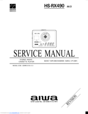 Aiwa HS-RX490D Service Manual