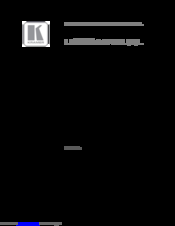 Kramer FC-28 User Manual