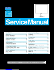FSC P20W-5 Service Manual
