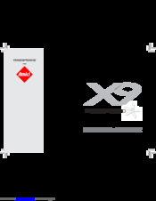 Amici X9 Iperespresso Instruction Manual
