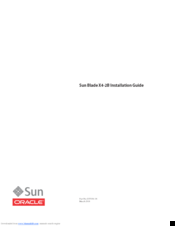 Oracle X4-2B Installation Manual