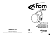 JBSYSTEMS Light Atom LED Operation Manual