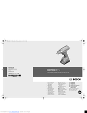 Bosch EXACT ION 12-450 Original Instructions Manual