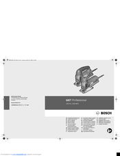 Bosch GST 135 BCE Original Instructions Manual