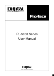 Pro-face PL-5900 Series User Manual