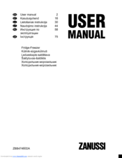 Zanussi ZBB47460DA User Manual