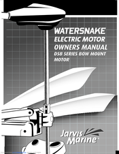 Watersnake DSB SERIES Owner's Manual