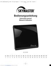 Skymaster 3610 Instruction Manual