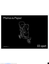 Mamas & Papas 03 Sport Manual