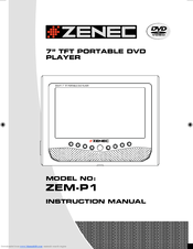 ZENEC ZEM-P1 Instruction Manual