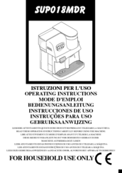 Spidem SUP018MDR Operating Instructions Manual