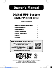 Tripp Lite SMART1000LCDU Owner's Manual