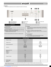 arcelik 6220F Operating Manual