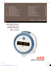 AEG MRC 4126 P Instruction Manual