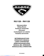 Sabre RH1128 Operator's Manual