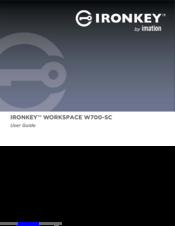 IronKey Workspace W700-SC User Manual