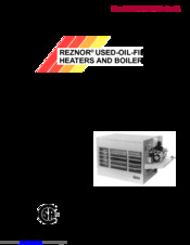 Reznor RA 140 Installation/Operation/Maintenance Manual And Reference Manual