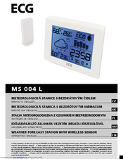 ECG MS 004 L Operating Manual