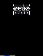 Zeuz Audio SPL-P2100 Instruction Manual