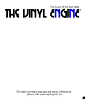 Vinyl Engine villa bellavista Owner's Manual