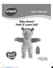 VTECH Baby Amaze Peek & Learn Doll User Manual