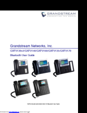 Grandstream Networks GXP2130v2 Bluetooth User Manual
