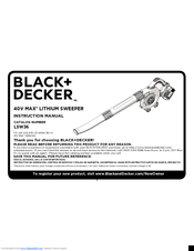 Black & Decker LSW36 Instruction Manual