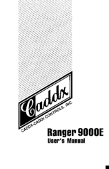 Caddx-Caddi Controls Ranger 9000E User Manual