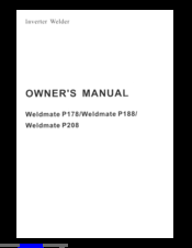 WeldMate P188 Owner's Manual